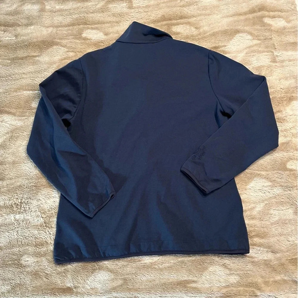 Woolrich Women's Full Zip  Jacket Size Large Petite Blue - Picture 2 of 9